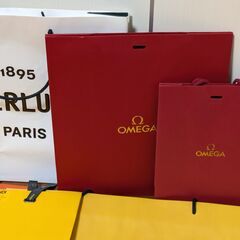 ブランド 紙袋 ショッパー エルメス ルイヴィトン フェンディ サンローラン ロエベ ラルフローレン等 セットの画像