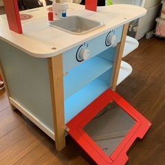 おままごと用キッチンセットの画像