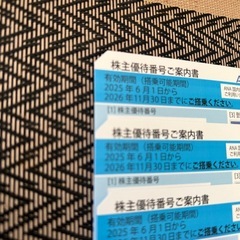 ANA株主優待券／有効期限2026年11月30日／1枚価格の画像