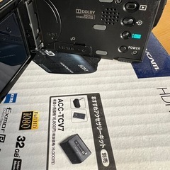 美品 ソニー ハンディカム HDR-CX170 純正偏光レンズ付きの画像