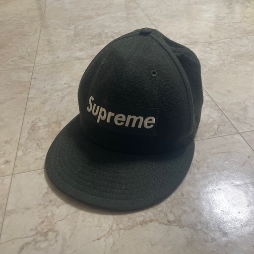 supreme×ニューエラ キャップ