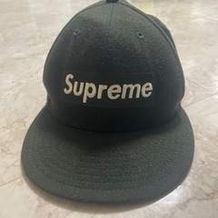 supreme×ニューエラ キャップの画像