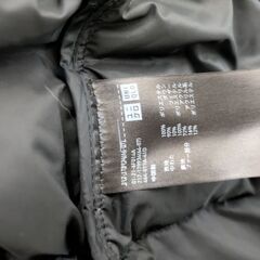 UNIQLO　Lサイズレディース　ダウンコート　ダウンジャケット　ブラックの画像