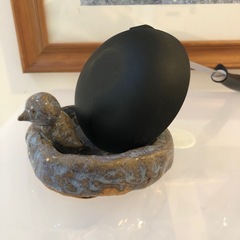 ハンドメイドおたま置きの画像