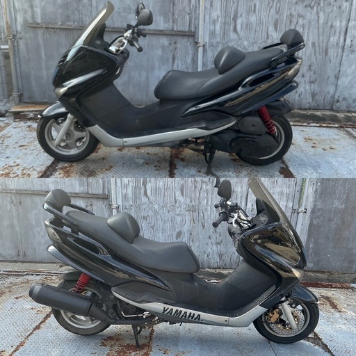 年末在庫処分セール!!YAMAHA マジェスティ125 ずっしり安定感あります！お取引者確定済み！数多くのお問い合わせありがとうございました。