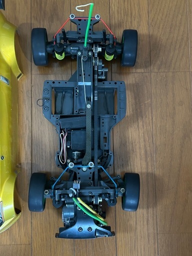 タミヤ/TA-03F PRO/ベルト4WD機能/ボディ日産フェアレディZ、メカ付