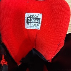 スノーボード　　ブーツ　22.5〜23センチの画像