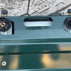 ガスコンロ　2口　BBQ キャンプ　カセットコンロの画像