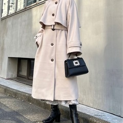 INGNI 分厚めトレンチコート　Mの画像