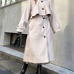 INGNI 分厚めトレンチコート　Mの画像