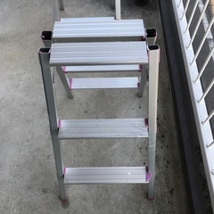  アルミ はしご 踏み台 3段格安二つの画像