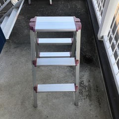  アルミ はしご 踏み台 3段格安二つの画像