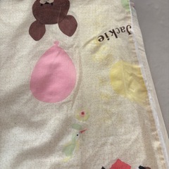 くまのがっこう　　保育園お昼寝布団の画像