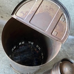 焼却炉　ステンレス製 落ち葉・庭枝焼却器　の画像