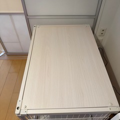 手渡しのみ　超小型〜小型犬用アイリスオーヤマ製ホワイトケージの画像