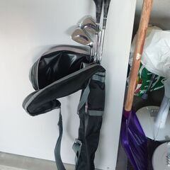 ゴルフクラブ、ボールの画像