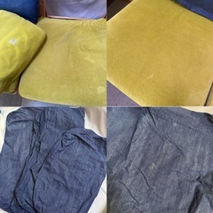 【引き取り限定】無印 リビングでもダイニングでもつかえるソファチェア オーク材の画像