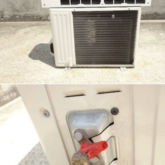 取付込み正常起動、エアコン洗浄、除菌済み早い者勝ち、2018年型冷暖房機能Panasonic2.5ｷﾛﾜｯﾄエアコンの画像