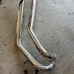 バイク　マフラー　ハーレーの画像