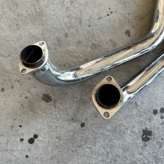 バイク　マフラー　ハーレーの画像