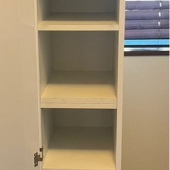 ディノスで購入　ゴミ箱上が有効活用できます　隙間収納の画像