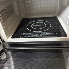 Microwave Oven 2021年製 電子レンジ ブラック フラットタイプの画像