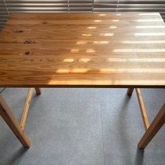 無印良品　折りたたみ テーブルの画像