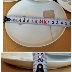 約15㌢平皿5枚　ケーキ取り分け用におすすめサイズの画像