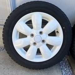 ホイール ラパン純正 ホワイトの画像