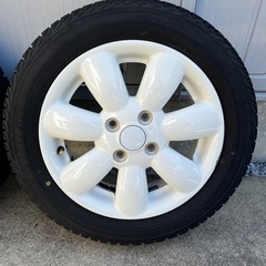 ホイール ラパン純正 ホワイトの画像