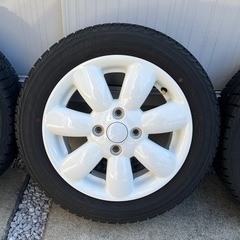 ホイール ラパン純正 ホワイトの画像