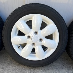 ホイール ラパン純正 ホワイトの画像