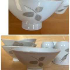 ご飯茶碗　湯呑みの画像