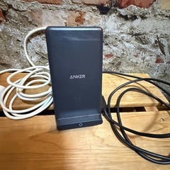 ANKER 充電スタンド ホワイト ブラック セットの画像