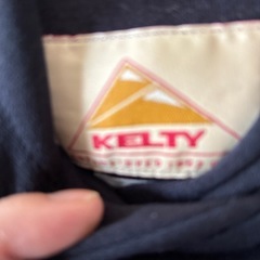 KELTY長袖フード付スウェットワンピースの画像