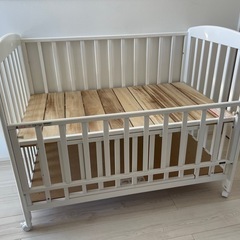 カトージ ベビーベッド ハイタイプ レギュラーサイズの画像