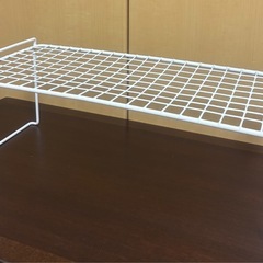 ★引き取り限定！もらってください★スタッキング　ワイヤーシェルフ　4個セットの画像