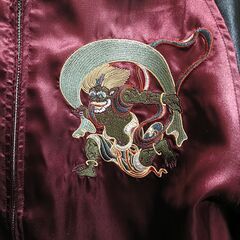 スカジャン（風神雷神）の画像