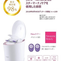 Panasonic ナノケア　スチーマーの画像