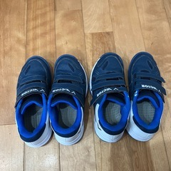 バドミントンシューズ（ジュニア用）　ビクター　22センチ
の画像