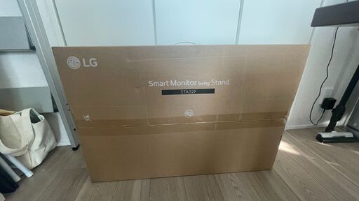【価格見直し】【未開封】LG フレキシブルスタンド STA32F（ホイール付き）