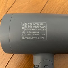 SALONIA サロニアSL-013GR ドライヤー　の画像