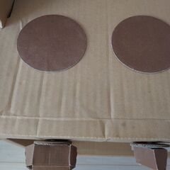 段ボールキッチンの画像