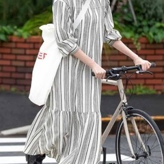 フェリシモ綿ワンピースMサイズ0円の画像