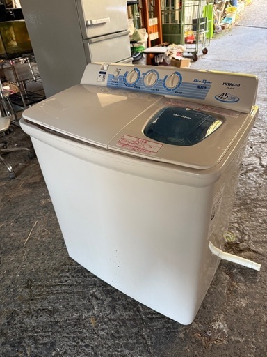 日立二層式洗濯機PS-45A