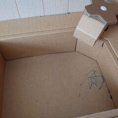 段ボールキッチンの画像