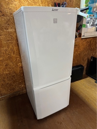 K2202 MITSUBISHI 三菱 2ドア冷蔵庫 146L 2017年製
