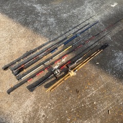 釣竿🎣ジャンク品まとめての画像