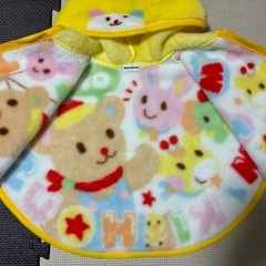 美品✨日本製✨ミキハウス✨ベビー70〜85✨秋冬服✨アウター✨防寒✨フリースポンチョ✨マント
の画像