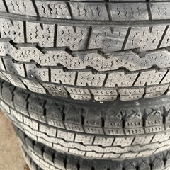 スタッドレス4本　ホイール付きの画像